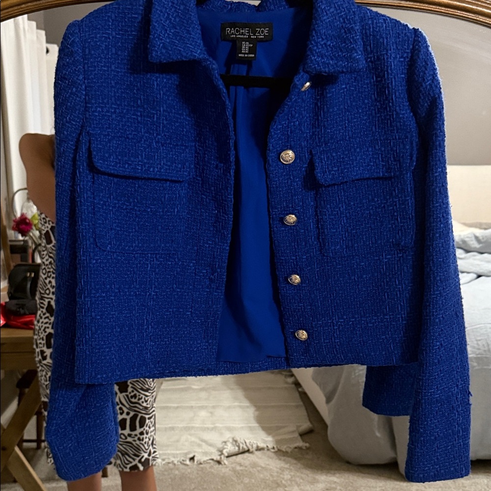 Rachel Zoe Women's Royal Blue Blazer